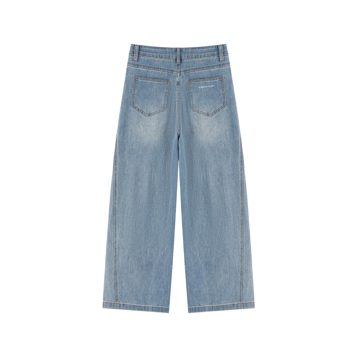 Women’s Vintage Wash High Rise Wide Leg Jeans