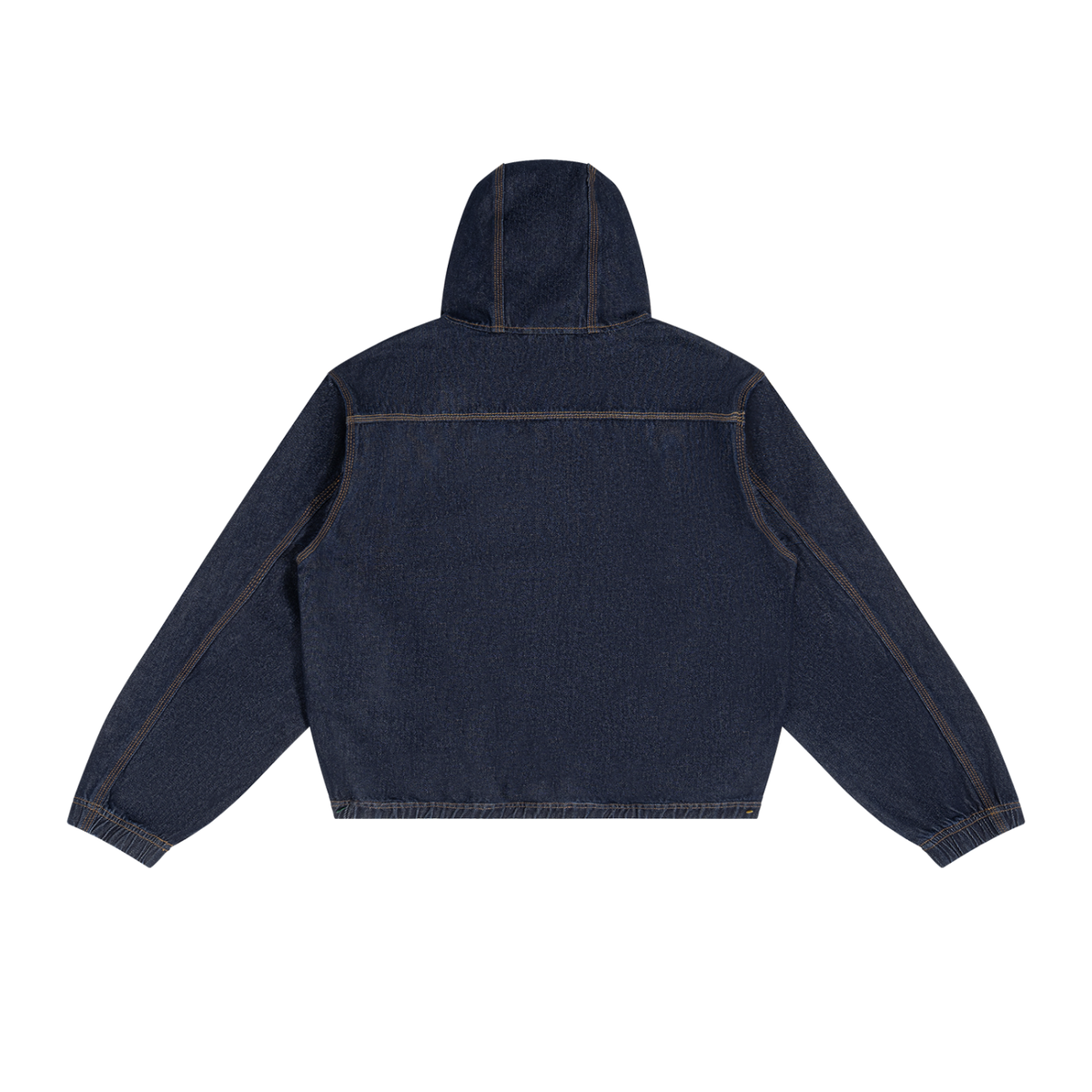 Manifesto Boxy Vintage Wash Hooded Denim Jacket