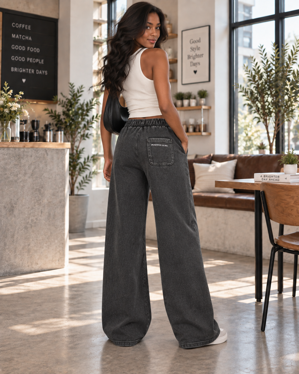 Women’s Mineral Wash Flared Leg Sweatpants