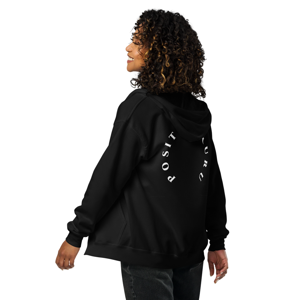 Women's Awareness heavy blend zip hoodie