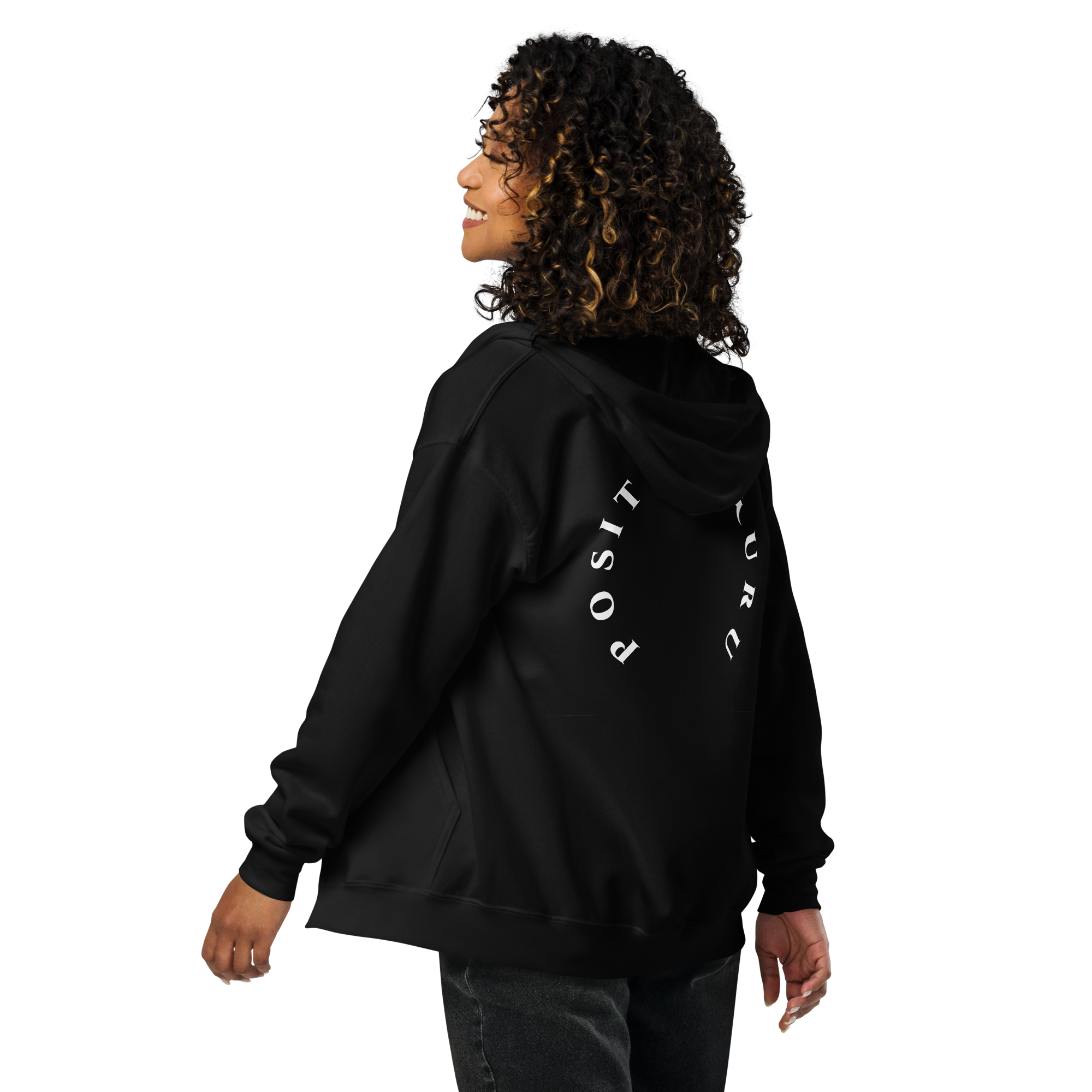 Women's Awareness heavy blend zip hoodie