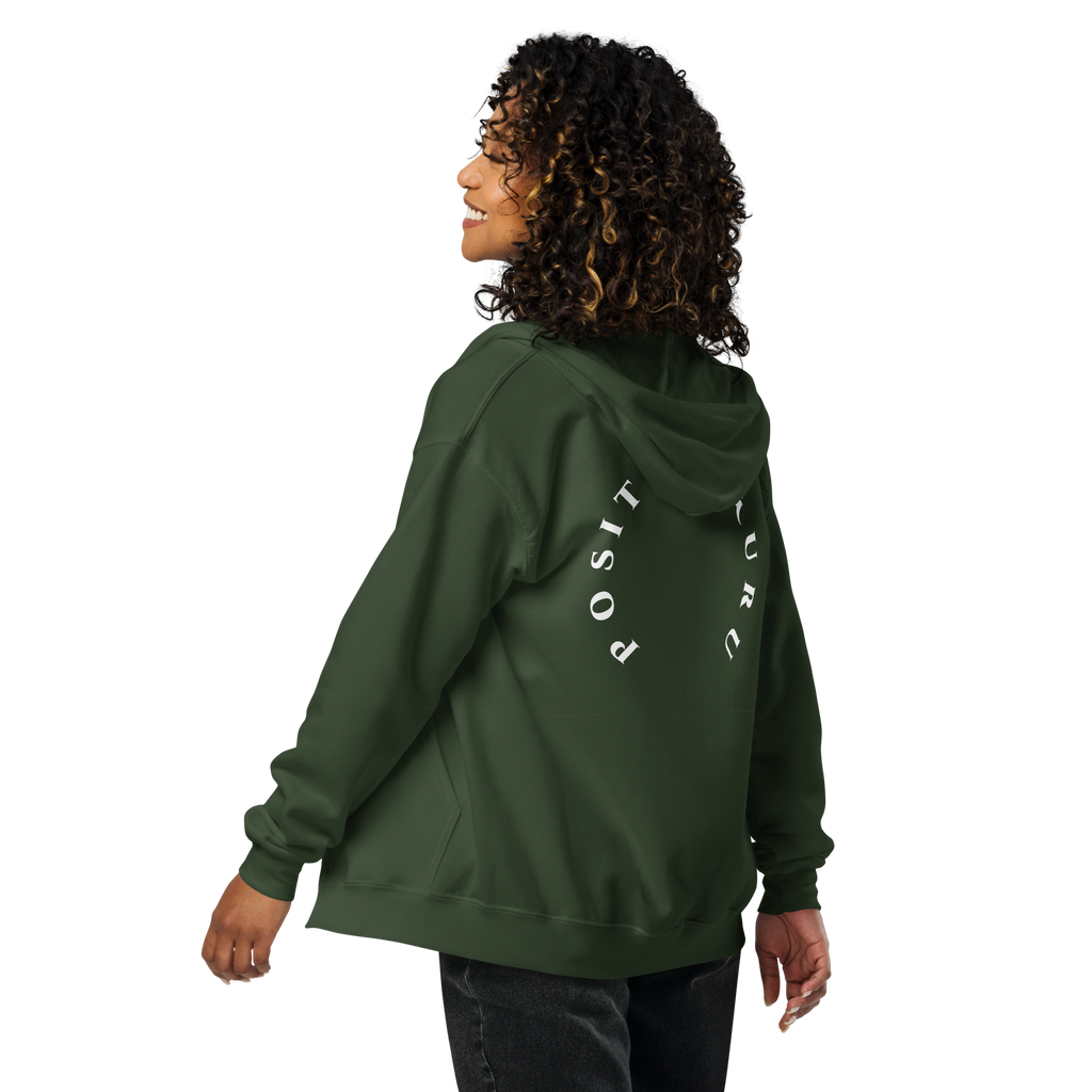 Women's Awareness heavy blend zip hoodie
