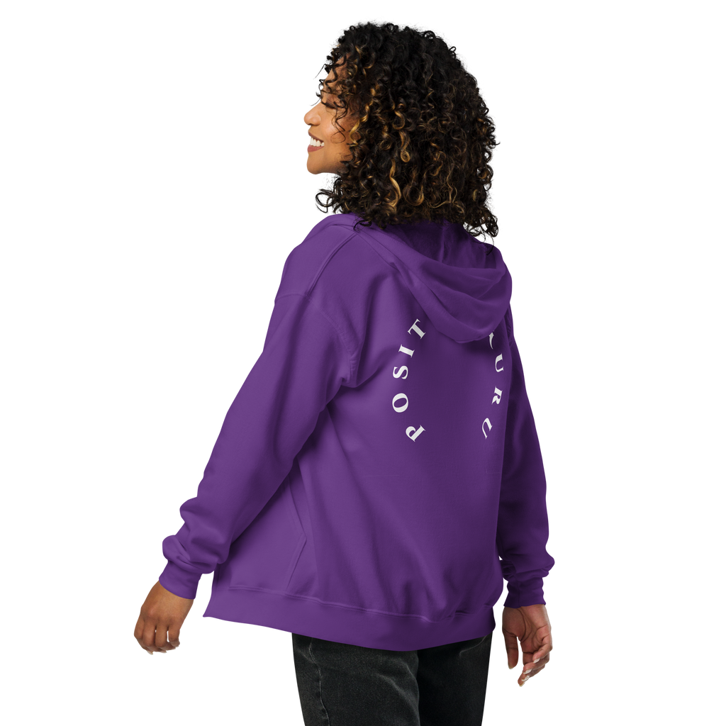 Women's Awareness heavy blend zip hoodie
