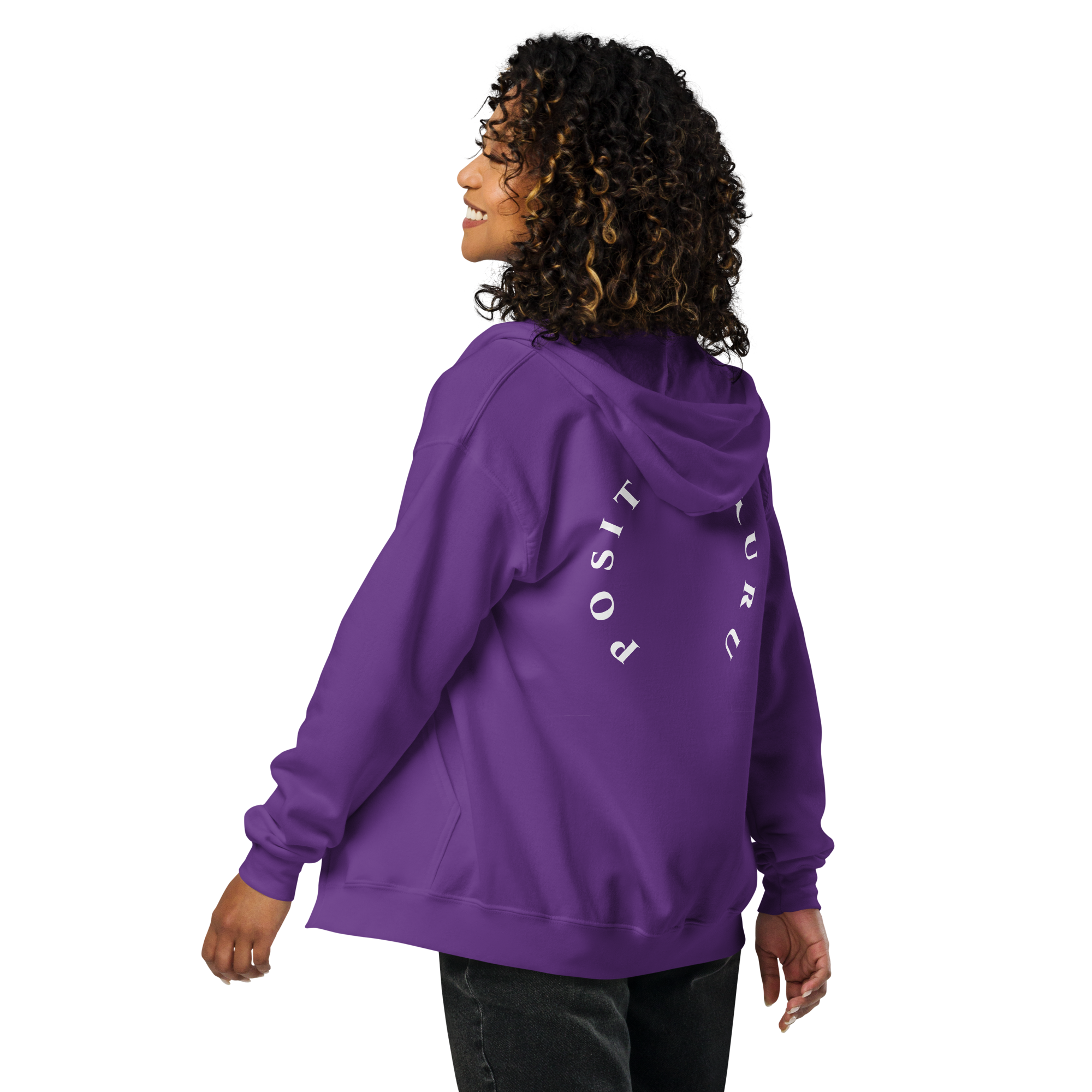 Women's Awareness heavy blend zip hoodie