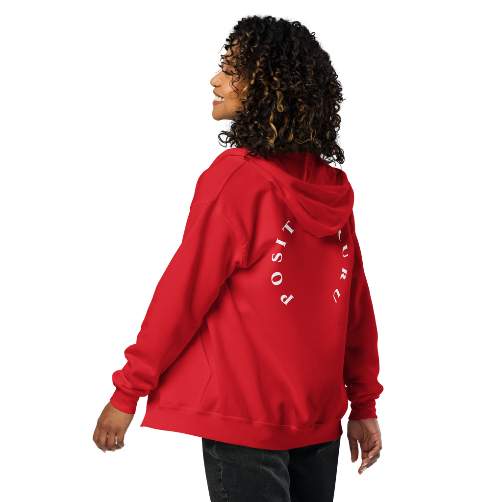 Women's Awareness heavy blend zip hoodie