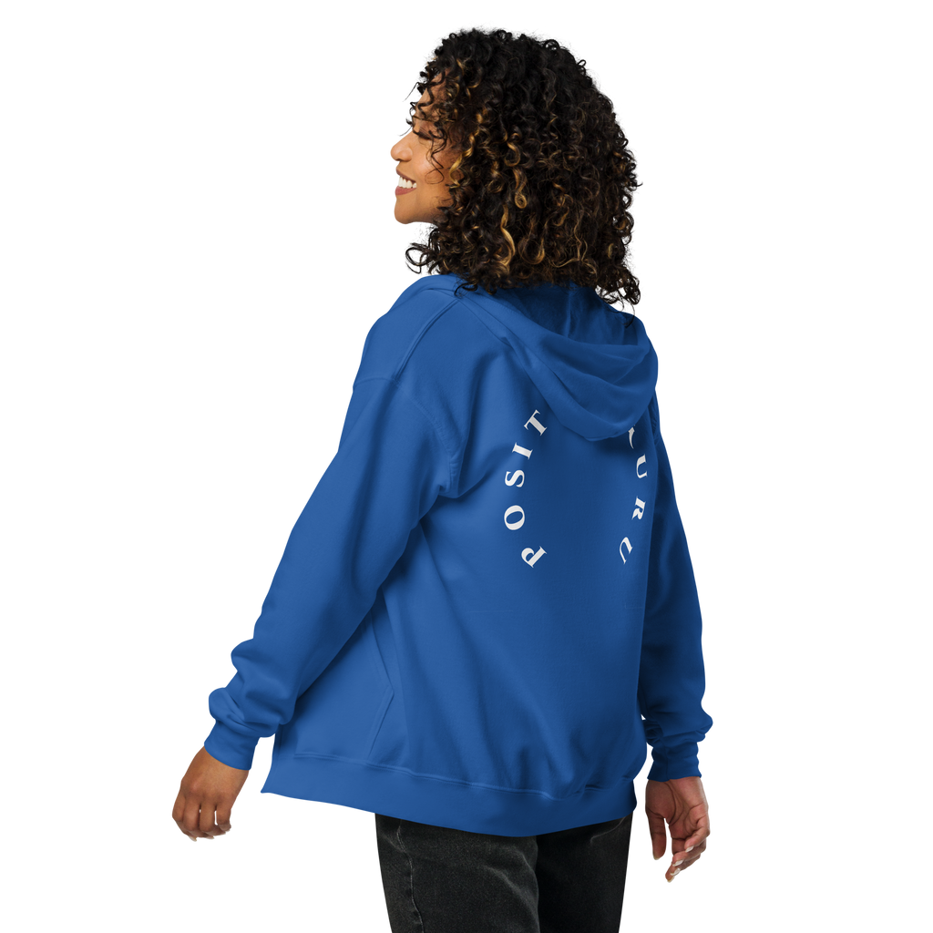 Women's Awareness heavy blend zip hoodie