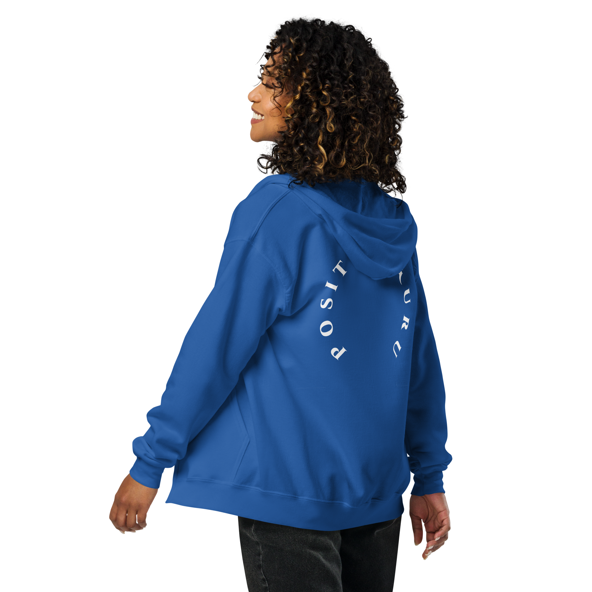 Women's Awareness heavy blend zip hoodie